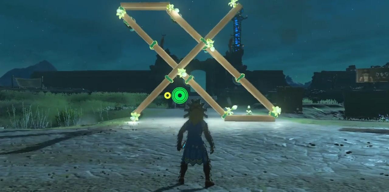 Dans Zelda, il reproduit le logo X de Twitter pour le faire exploser
